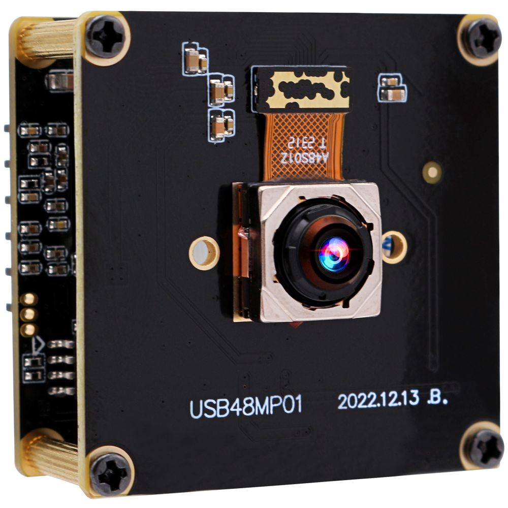 New 48MP USB Camera Focus Fast Automatically High Definition 4800W Industrial Webcam Camera Module UVC Free Driver Camera USB2.0 For Raspberry Pi Linux Windows Android